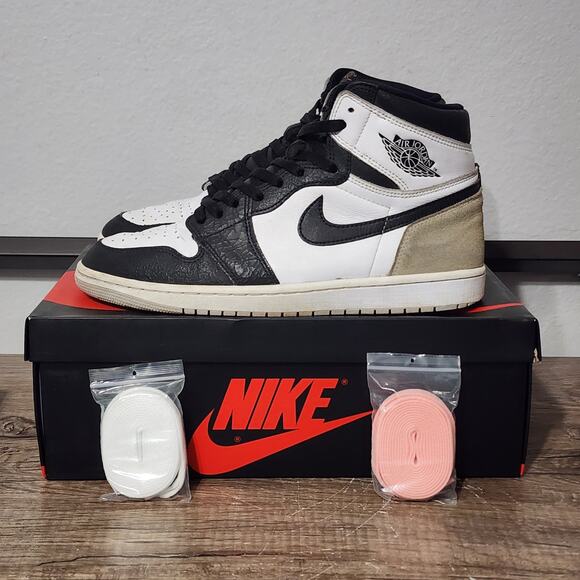 Jordan 1 Retro OG High (555088-108) Men's Shoes Sneakers Size 11 Multicolor